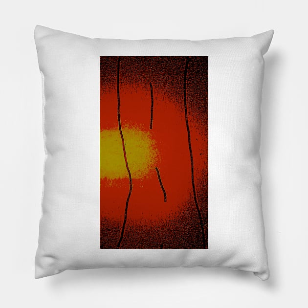 Bushfire Pillow by Tovers