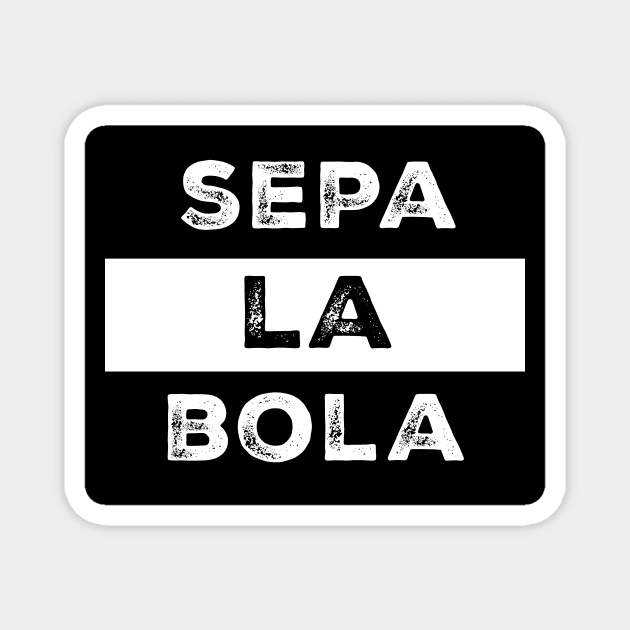 Sepa la bola Mexican words Magnet by livania