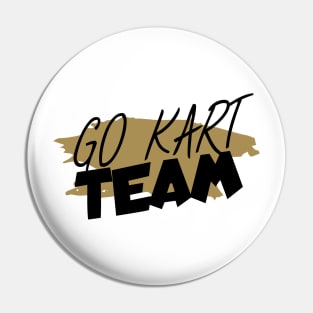 Go kart team Pin