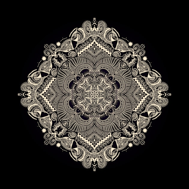 Mandala 03 (Dark Edition) by PHAZED