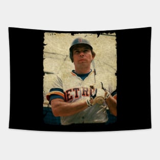 Darrell Evans in Detroit Tigers Tapestry