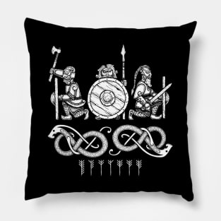 Danheim warriors Pillow