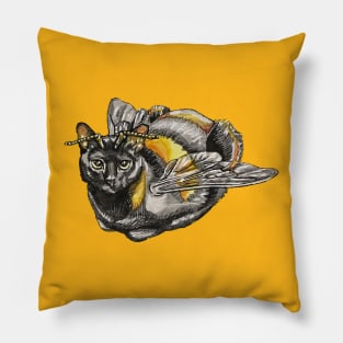 Bumblebee Cat Pillow