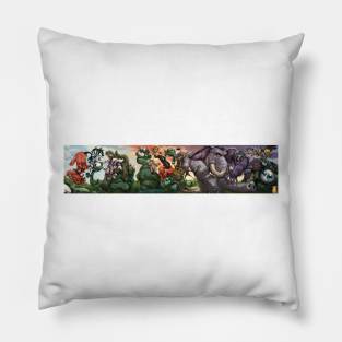 forest of madnes Pillow