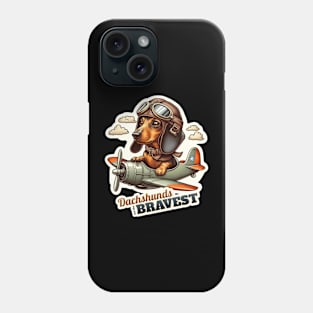 Dachshund Pilot Phone Case