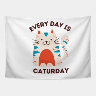 Every Day Is Caturday Tapestry