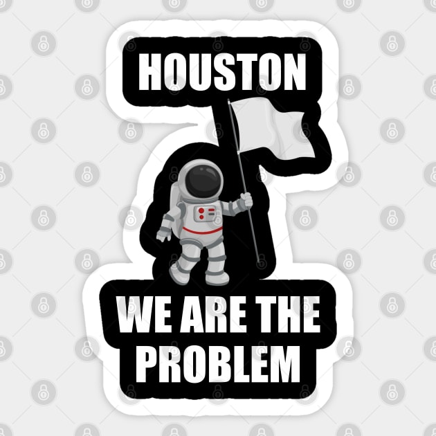 Houston Space City Astronaut' Sticker