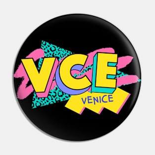 Venice, Italy Retro 90s Logo Pin