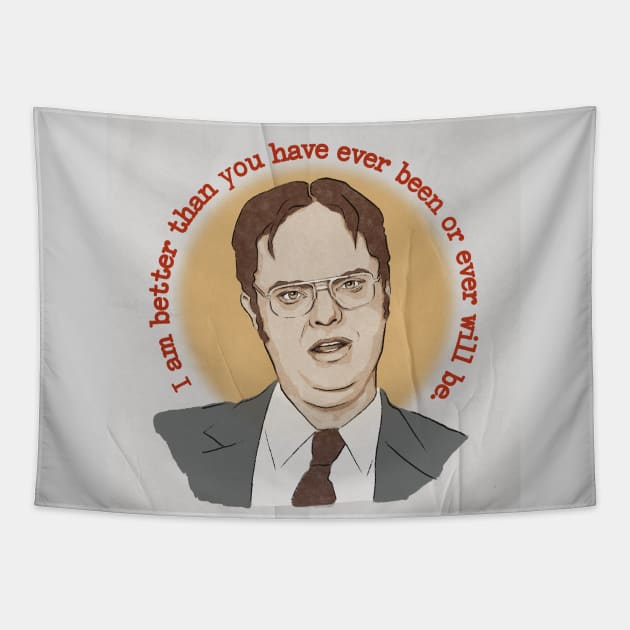 Dwight schrute tapestry new arrivals