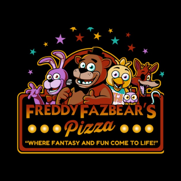 Freddy Fazbear's Pizzeria by MokeyDesign