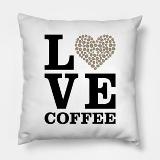 I Love Coffee Pillow