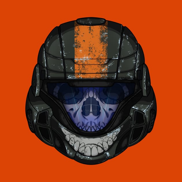 Space Soldier Skull by Mr_Moon