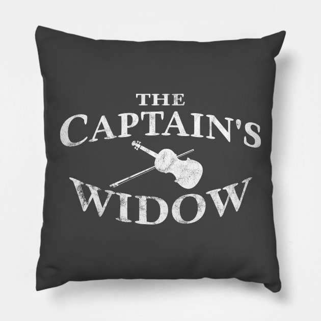 The Captain's Widow Pillow by BrianIU