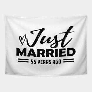 55th Wedding Anniversary - 55 years anniversary Tapestry