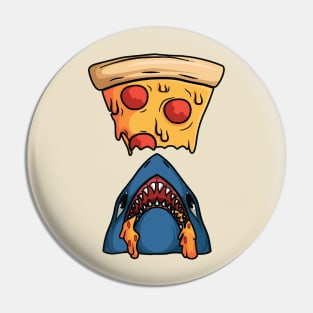 Shark Pizza Pin