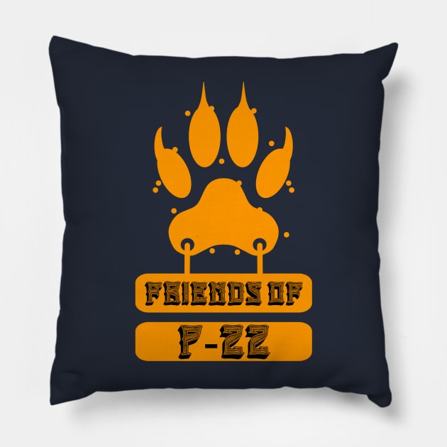 Friends of P-22 Legend The Yellow king Pillow by AchioSHan