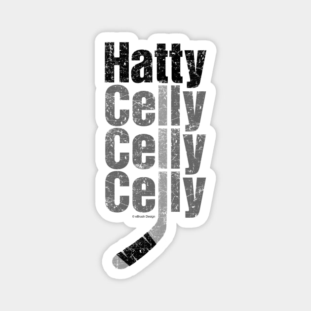 Celly Celly Celly - funny hockey celebration Magnet by eBrushDesign