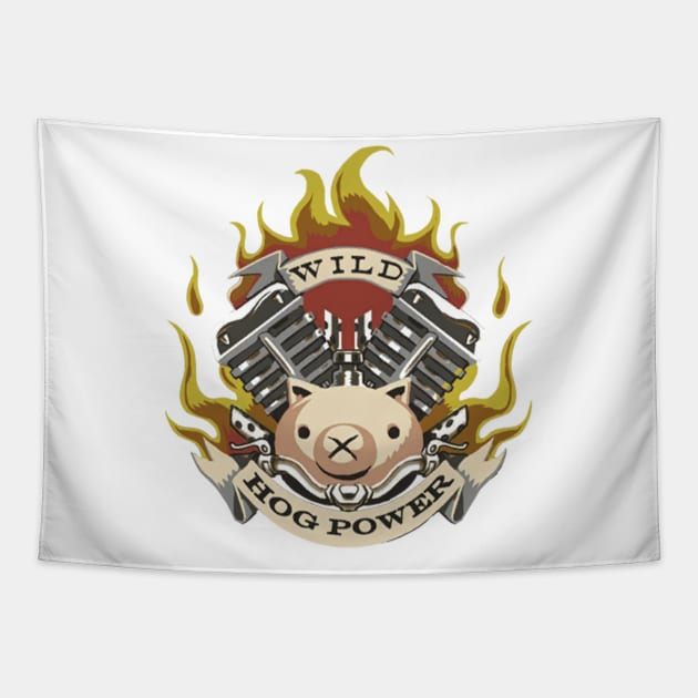 Roadhog Hogpower Tapestry by Genessis