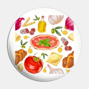 Cooking Italian Food Pin