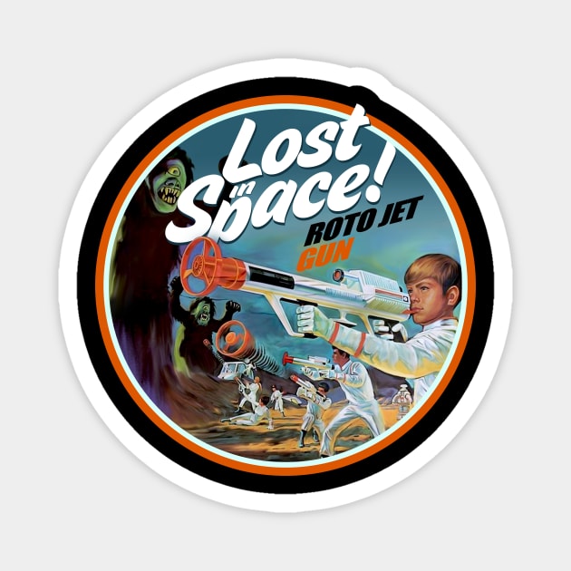 Lost in Space Retro Magnet by Trazzo