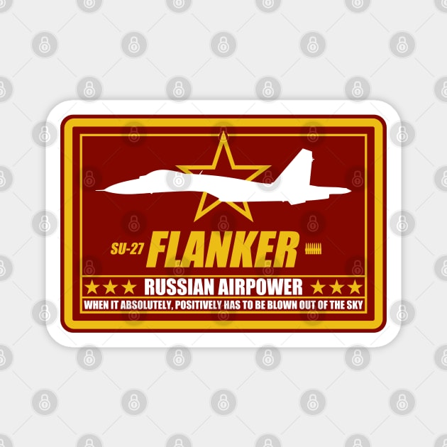 SU-27 Flanker Magnet by TCP