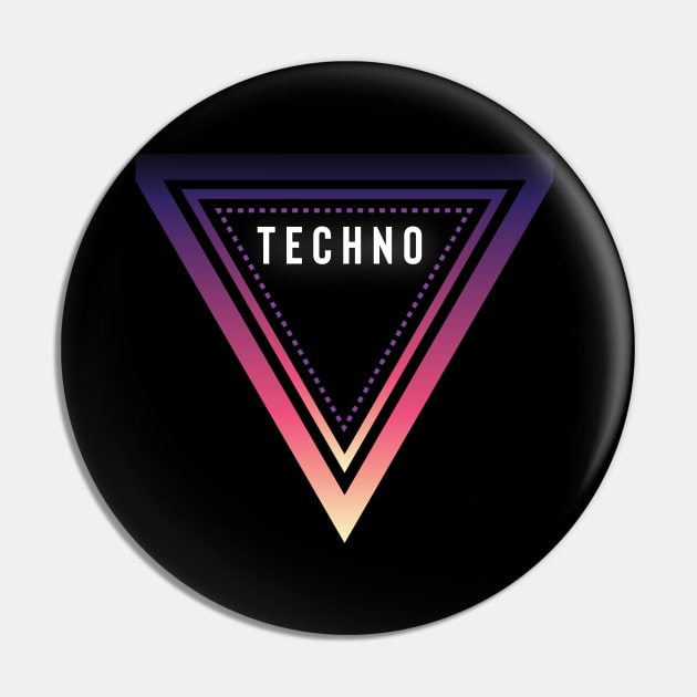 Techno Pin by Raw Designs LDN