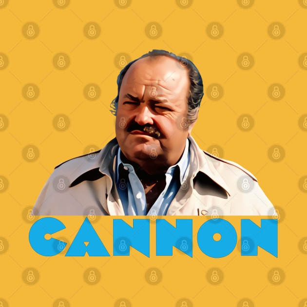 Cannon - Frank Cannon - 70s Cop Show by wildzerouk