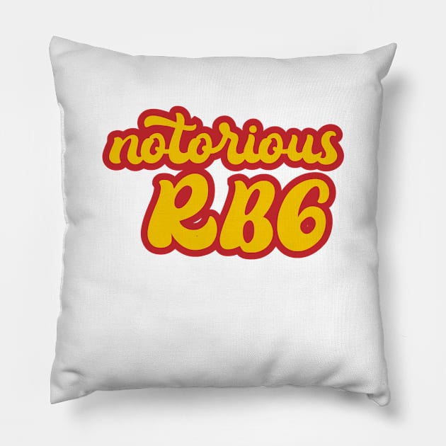 RBG notorious Pillow by Qualityshirt