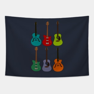 Guitars Tapestry