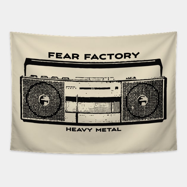 Fear Factory Tapestry by Rejfu Store