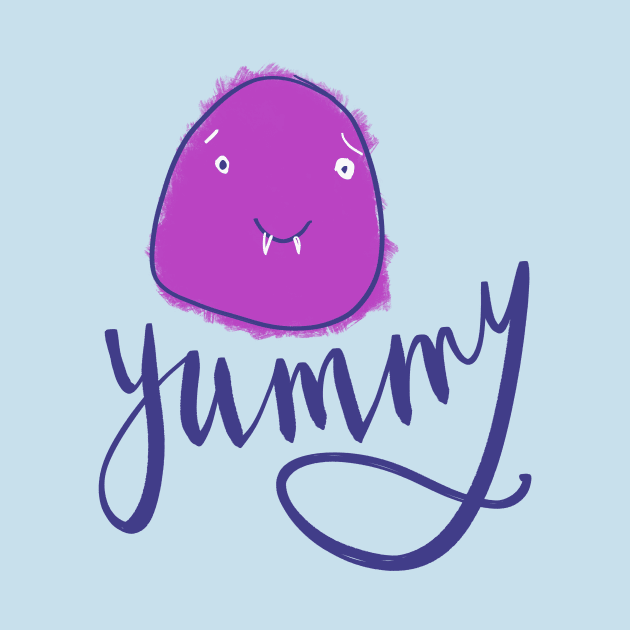 Yummy Gumdrop Monster: Weird Funny Scary Candy Creature by Tessa McSorley