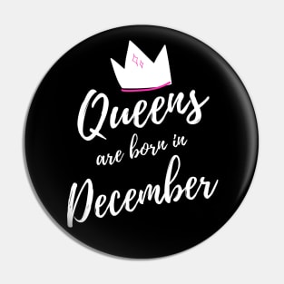 Queens are Born in December. Happy Birthday! Pin