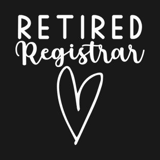 Retired Registrar T-Shirt