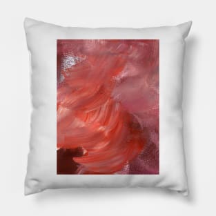 Abstract Mix Media Painting 9 Pillow