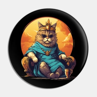 Funny Cat Nap King Pin