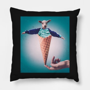 Ice Cream Sheep Pillow