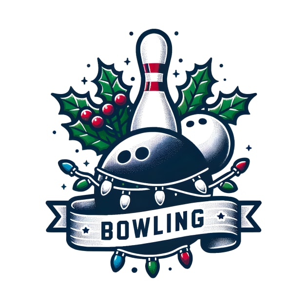 Bowling Christmas by Moniato