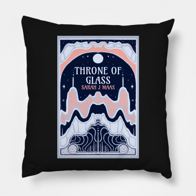 Throne of Glass Inspired Pillow by livelonganddraw