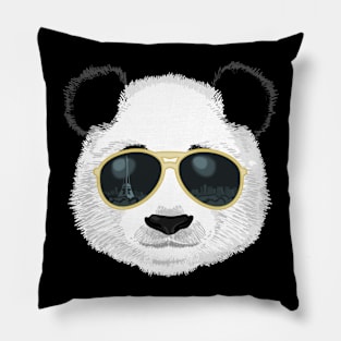 Paris Panda Pillow