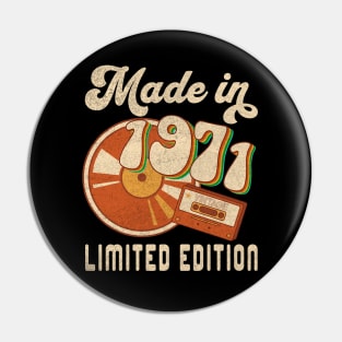 Made in 1971 Limited Edition Pin