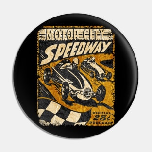 Motorcity Races Pin