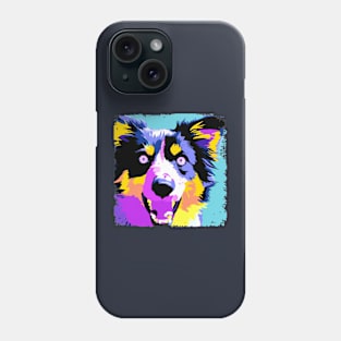 Border Collie Pop Art - Dog Lover Gifts Phone Case