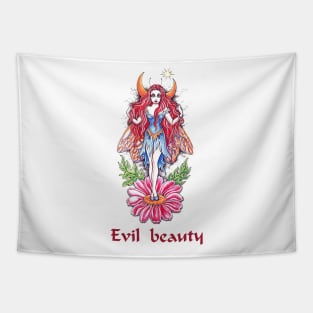 Evil beauty Tapestry