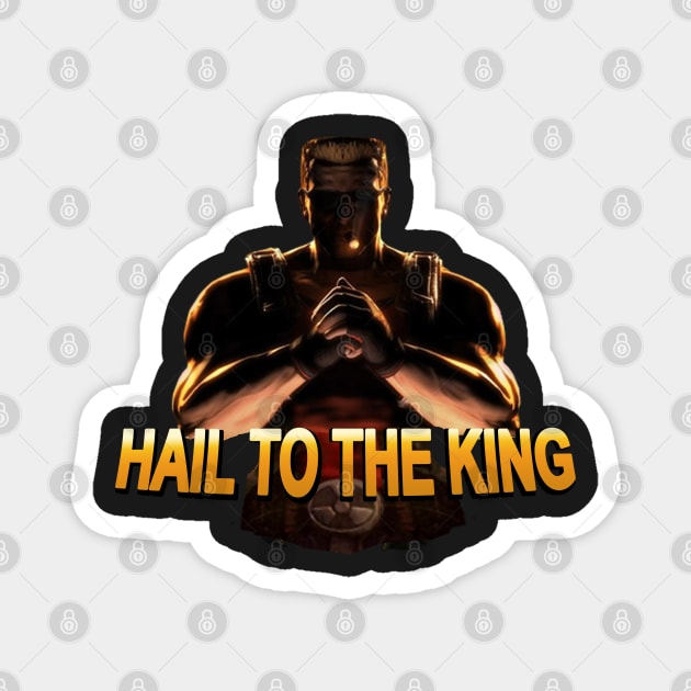 Duke Nukem - Hail to the King Magnet by red-leaf