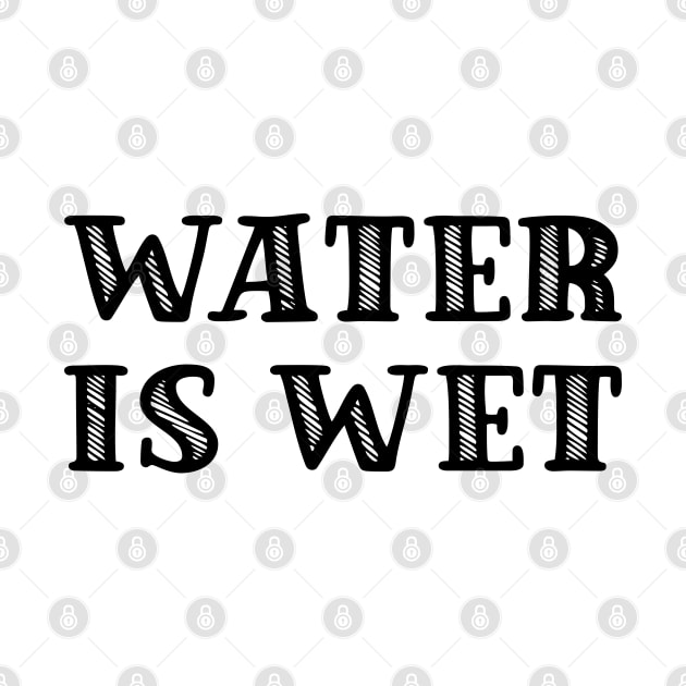 Water is wet by Made by Popular Demand