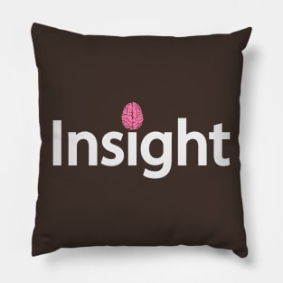 Insight being insightful creative artwork Pillow