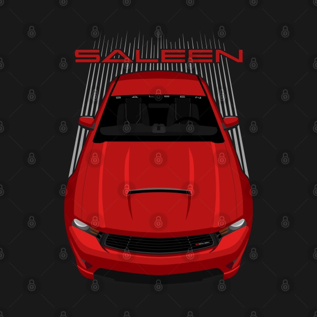 Ford Mustang Saleen 2010 - 2012 - Red by V8social