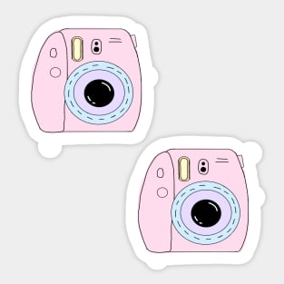 90s Polaroid Camera Vinyl Sticker – jasmithdesigns