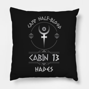 Cabin #13 in Camp Half Blood, Child of Hades – Percy Jackson inspired design Pillow