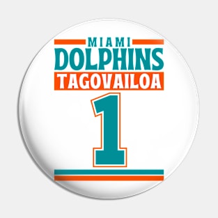 Miami Dolphins Tagovailoa 1 Edition 3 Pin